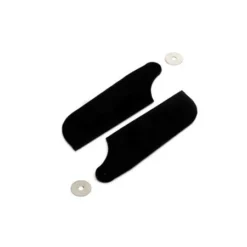 Tail Rotor Blade Set: Black: B450