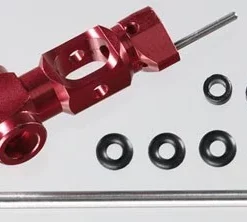 Heli Max Heli Max Aluminum Center Hub Set Red MX400