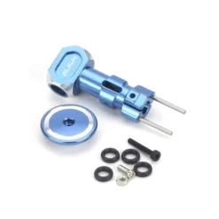Align Align Metal Rotor Housing/Head Block Set- Dark Blue