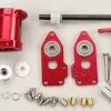 Heli Max Heli Max Tail Case Set Red Aluminum MX400