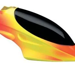 Heli Max Heli Max XS Fiberglass Canopy Painted Ylw/Org MX400