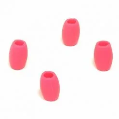 K&S Heli K&S Heli Skid Stops- Small: Pink (4)