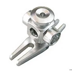 Micro Heli Micro Heli Aluminum Main Rotor Hub, Silver: BMSR
