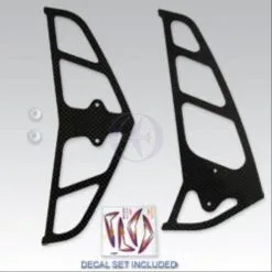 Thunder Tiger Thunder Tiger PV0483 CARBON TAIL FIN R30/50