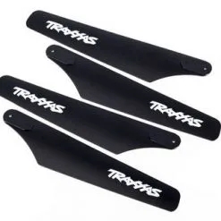 Traxxas Traxxas Rotor Blade Set, Upper & Lower (black) (4)