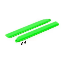 Hi-Performance Main Rotor Blade Set, Green: 130 X
