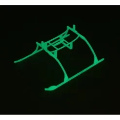 Blade Blade Landing Skid & Batt Mnt Set, Glow In The Dark:BMCX